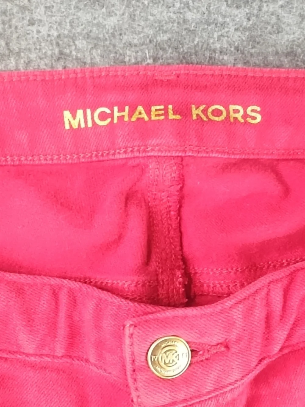 Michael Kors Women's Red Skinny Jeans